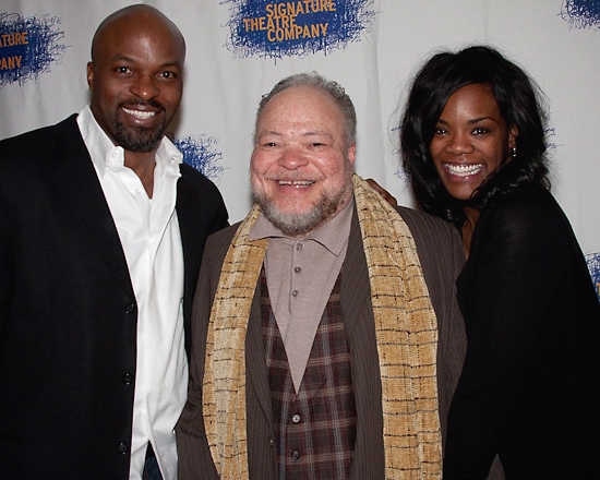 Evan Parke, Stephen McKinley Henderson, and Rosayln Coleman Photo