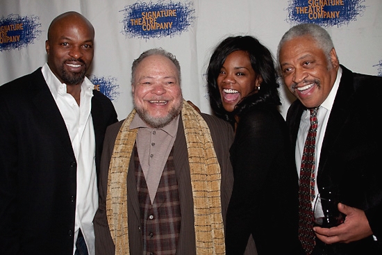 Evan Parke, Stephen McKinley Henderson, Rosalyn Coleman, and Ron Canada Photo