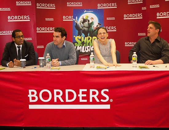 Photo Coverage: The Stars of 'SHREK THE MUSICAL' Celebrate the New CD Release at Borders Image