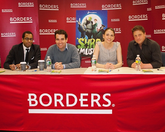 Photo Coverage: The Stars of 'SHREK THE MUSICAL' Celebrate  the New CD Release at Borders 