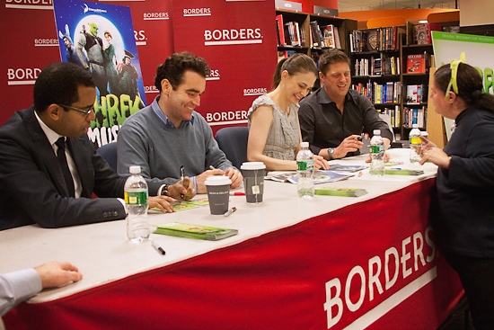 Photo Coverage: The Stars of 'SHREK THE MUSICAL' Celebrate  the New CD Release at Borders 