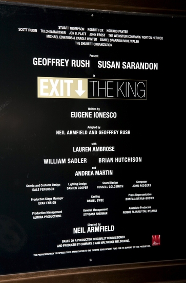 Photo Coverage: EXIT THE KING Curtain Call Image