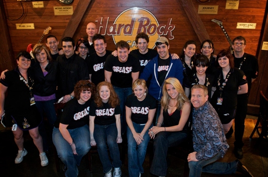 Photo Coverage: Taylor Hicks and the GREASE Tour Cast at Hard Rock SF 