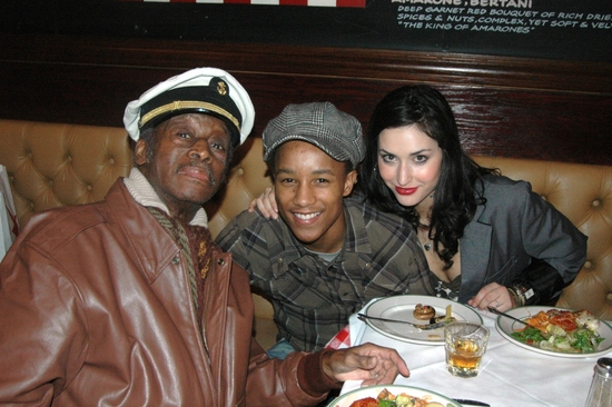 Harold "Stumpy" Cromer, Kendrick Jones and Melinda Sullivan Photo