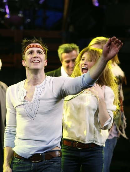Gavin Creel and Caissie Levy Photo
