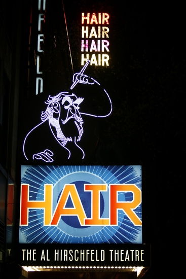 Photo Coverage: 'The Sun Shines In' HAIR Returns to Broadway - Opening Curtain Call! Image