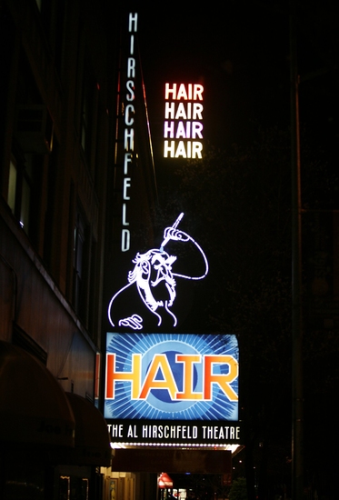 Photo Coverage: 'The Sun Shines In' HAIR Returns to Broadway - Opening Curtain Call! Image