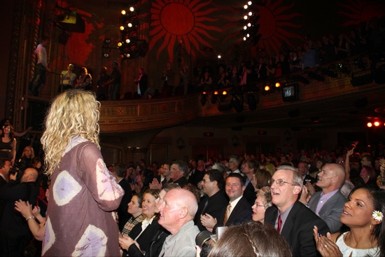 Photo Coverage: 'The Sun Shines In' HAIR Returns to Broadway - Opening Curtain Call! Image