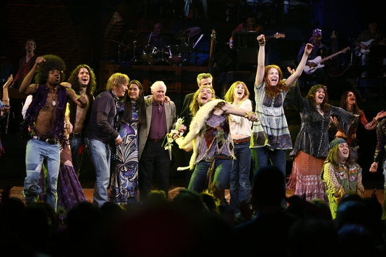 Photo Coverage: 'The Sun Shines In' HAIR Returns to Broadway - Opening Curtain Call! Image