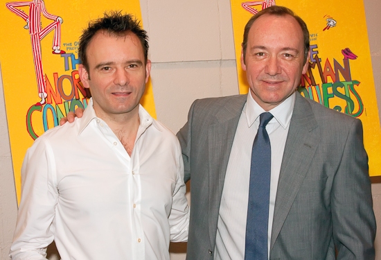 Matthew Warchus and Kevin Spacey Photo