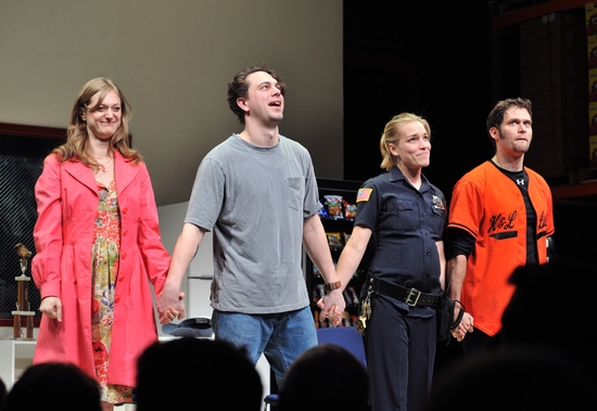 Photo Coverage: 'reasons to be pretty' Opens on Broadway - Curtain Call at the Lyceum Image