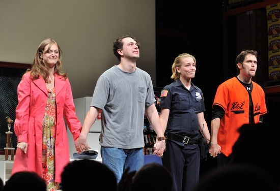 Photo Coverage: 'reasons to be pretty' Opens on Broadway - Curtain Call at the Lyceum Image