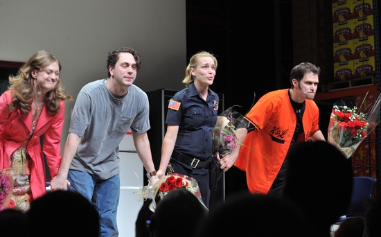 Photo Coverage: 'reasons to be pretty' Opens on Broadway - Curtain Call at the Lyceum Image