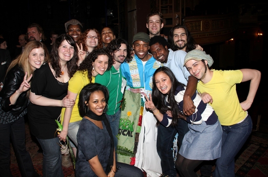 Photo Coverage: 'HAIR' on Broadway's Gypsy Robe Ceremony Celebration! Image