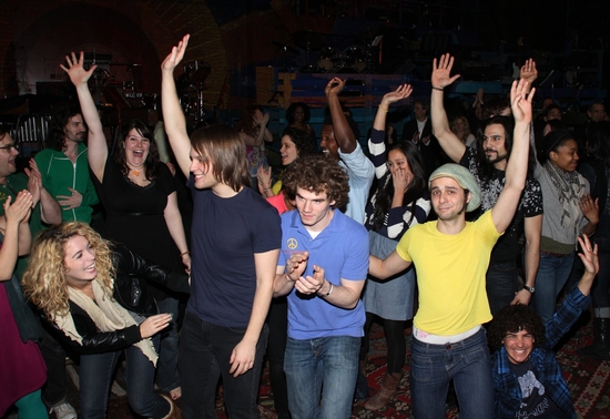 Photo Coverage: 'HAIR' on Broadway's Gypsy Robe Ceremony Celebration! Image