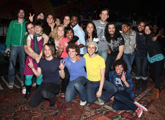 Photo Coverage: 'HAIR' on Broadway's Gypsy Robe Ceremony Celebration! Image