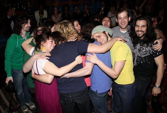Photo Coverage: 'HAIR' on Broadway's Gypsy Robe Ceremony Celebration! Image
