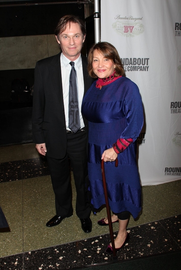 Richard Thomas with wife, Georgiana Bischoff Photo