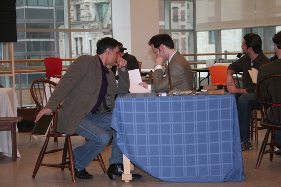 Photo Coverage: Paper Mill's 1776 Cast Meets the Press Image