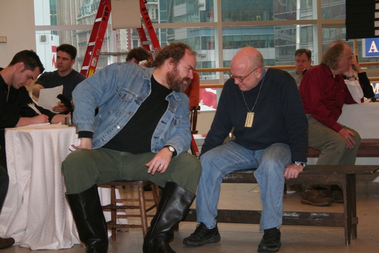 Photo Coverage: Paper Mill's 1776 Cast Meets the Press Image