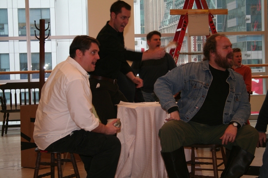 Photo Coverage: Paper Mill's 1776 Cast Meets the Press 