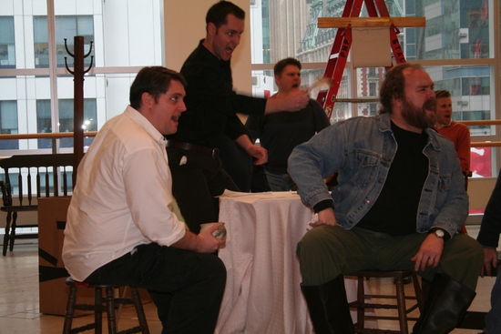 Photo Coverage: Paper Mill's 1776 Cast Meets the Press Image