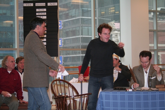 Photo Coverage: Paper Mill's 1776 Cast Meets the Press Image