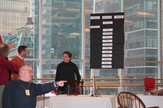 Photo Coverage: Paper Mill's 1776 Cast Meets the Press Image