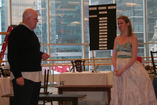Photo Coverage: Paper Mill's 1776 Cast Meets the Press Image