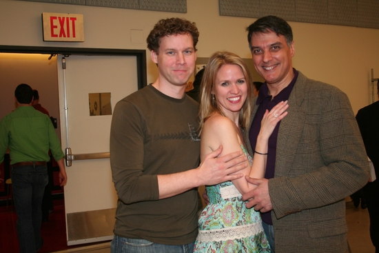 Kevin Earley, Lauren Kennedy and Robert Cuccioli Photo