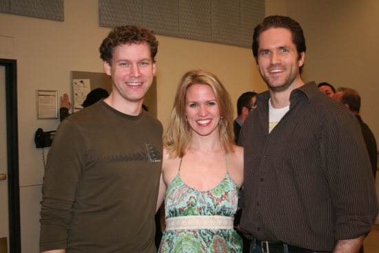 Kevin Earley, Lauren Kennedy and Aaron Ramey Photo