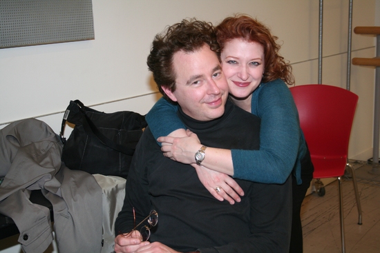 John Stephenson and Kerry O'Malley (Abigail Adams) Photo