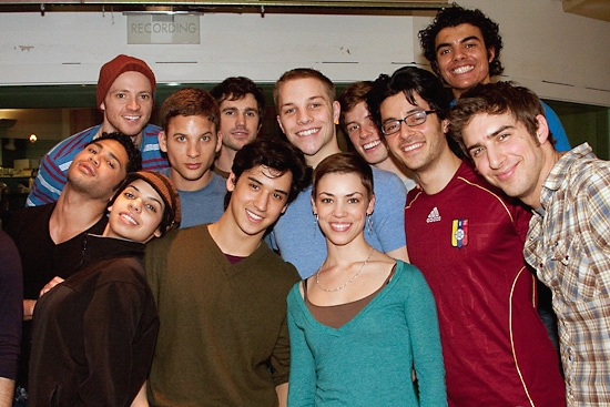 Photo Coverage: In The Recording Studio With The Broadway Cast Of WEST SIDE STORY! Image