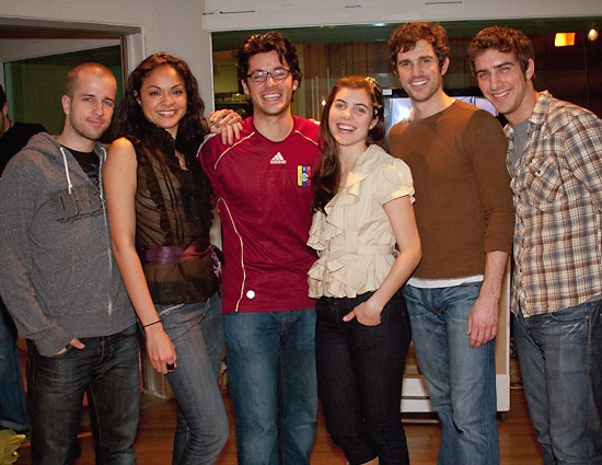 Photo Coverage: In The Recording Studio With The Broadway Cast Of WEST SIDE STORY! Image
