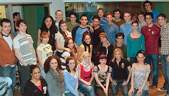 Photo Coverage: In The Recording Studio With The Broadway Cast Of WEST SIDE STORY! Image