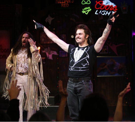 Photo Coverage: 'ROCK OF AGES' on Broadway - Opening Night Curtain Call! Image