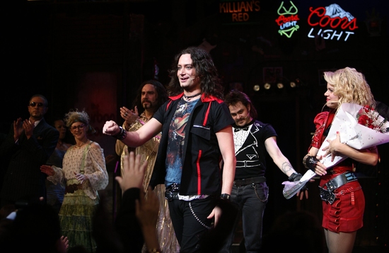Photo Coverage: 'ROCK OF AGES' on Broadway - Opening Night Curtain Call! Image