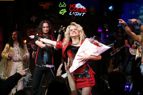 Photo Coverage: 'ROCK OF AGES' on Broadway - Opening Night Curtain Call! Image