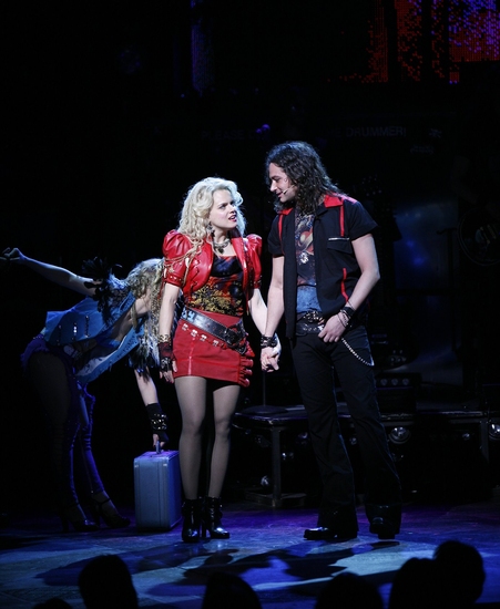Photo Coverage: 'ROCK OF AGES' on Broadway - Opening Night Curtain Call! Image