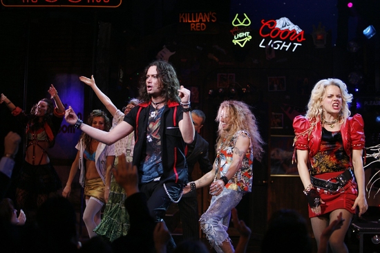 Photo Coverage: 'ROCK OF AGES' on Broadway - Opening Night Curtain Call! Image