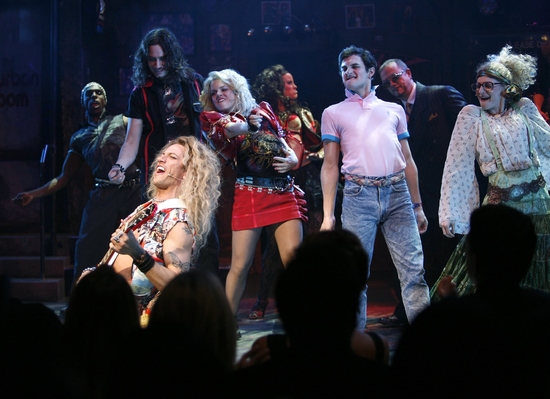 Photo Coverage: 'ROCK OF AGES' on Broadway - Opening Night Curtain Call! Image