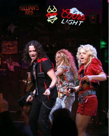 Photo Coverage: 'ROCK OF AGES' on Broadway - Opening Night Curtain Call! Image