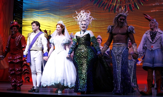 Rogelio Douglas, Jr., Sean Palmer, Sierra Boggess, Faith Prince, Norm Lewis and Eddie Photo