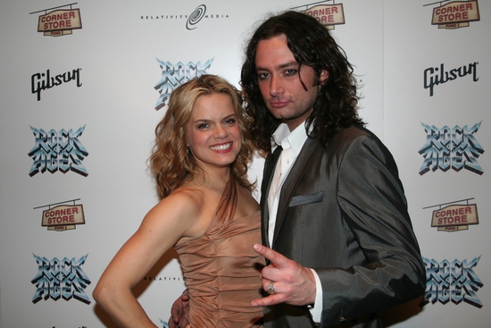 Any Spangler and Constantine Maroulis Photo