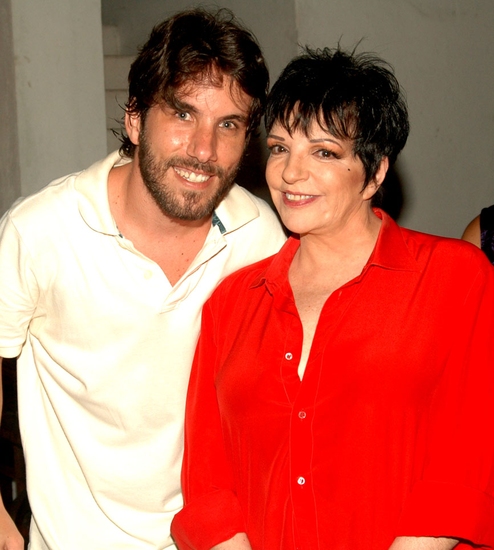 Celebrity photographer Guilherme Paranhos and Liza Minnelli Photo