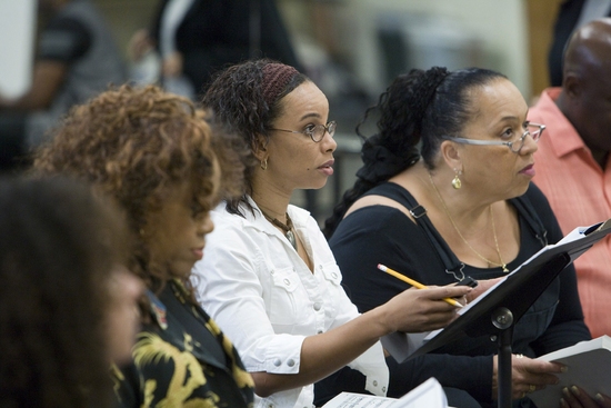 Photo Flash: Ain't Misbehavin Rehearsal At Center Theater Group Image