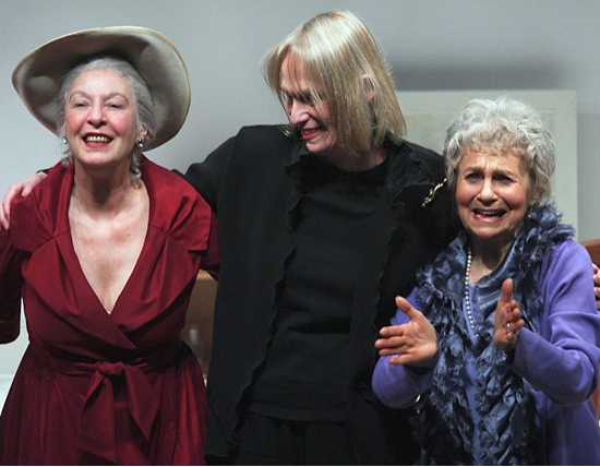 Jane Alexander, Tina Howe, and Lynn Cohen

 Photo