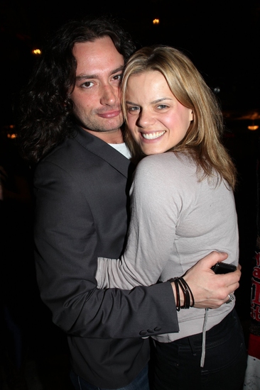 Constantine Maroulis and Amy Spanger Photo