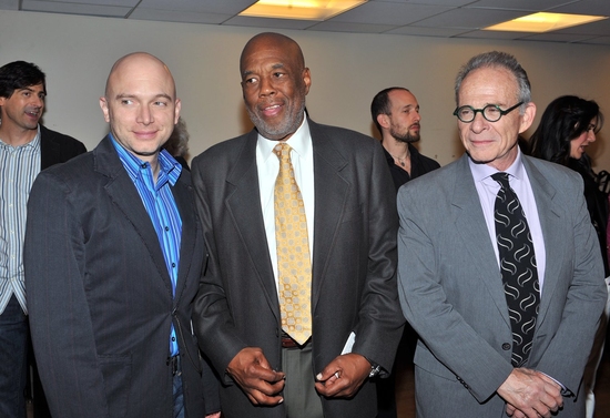 Michael Cerveris, Howard Bingham and Ron Rifkin  Photo