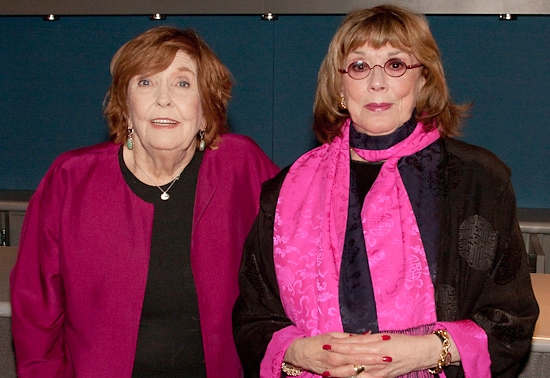 Anne Meara and Phyllis Newman Photo